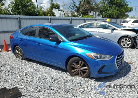 2018 Hyundai Elantra Sel from USA, damaged, VIN 5NPD84LF8JH246462